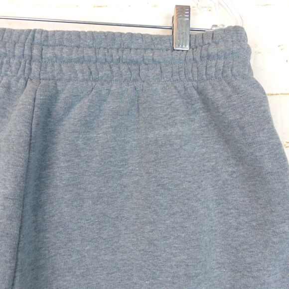 Wild Fable Shorts Womens L Gray High Rise Elastic Waist Fleece Dolphin Style - Picture 8 of 11